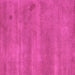 Square Abstract Pink Modern Rug, abs5485pnk