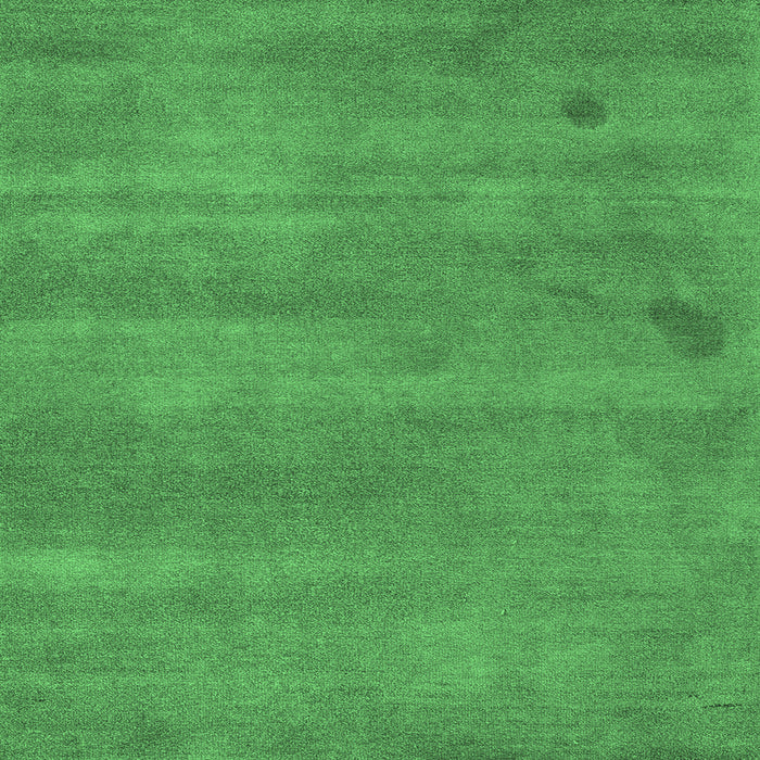 Square Abstract Emerald Green Modern Rug, abs5485emgrn
