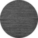 Round Machine Washable Abstract Gray Modern Rug, wshabs5486gry