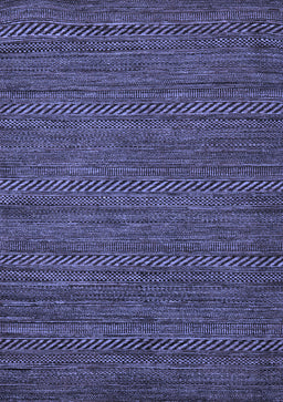 Abstract Blue Modern Rug, abs5486blu
