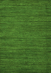 Abstract Green Modern Rug, abs5486grn