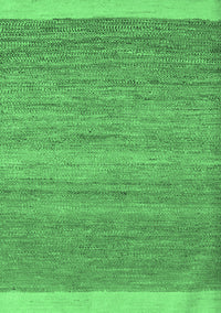 Abstract Emerald Green Modern Rug, abs5487emgrn