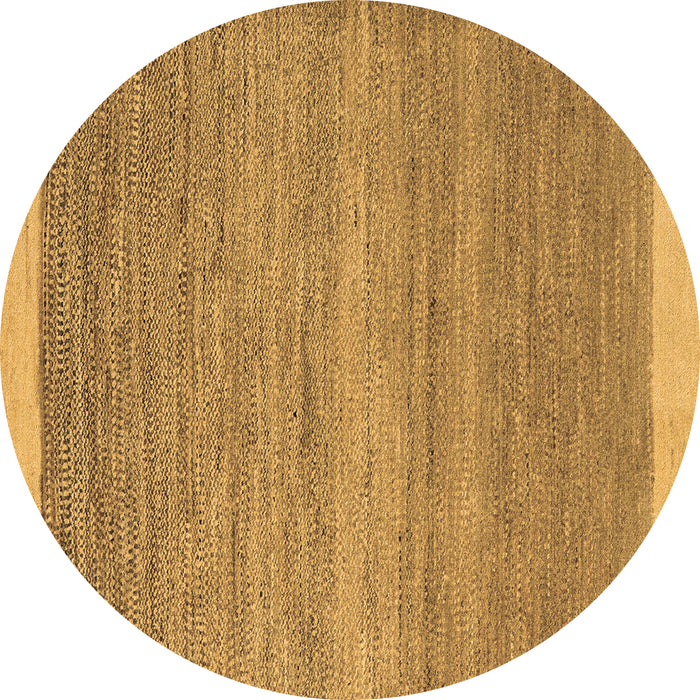 Round Abstract Brown Modern Rug, abs5487brn
