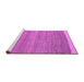 Sideview of Machine Washable Abstract Purple Modern Area Rugs, wshabs5487pur