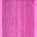 Square Abstract Pink Modern Rug, abs5487pnk