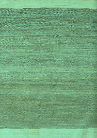 Abstract Turquoise Modern Rug, abs5487turq