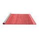 Modern Red Washable Rugs