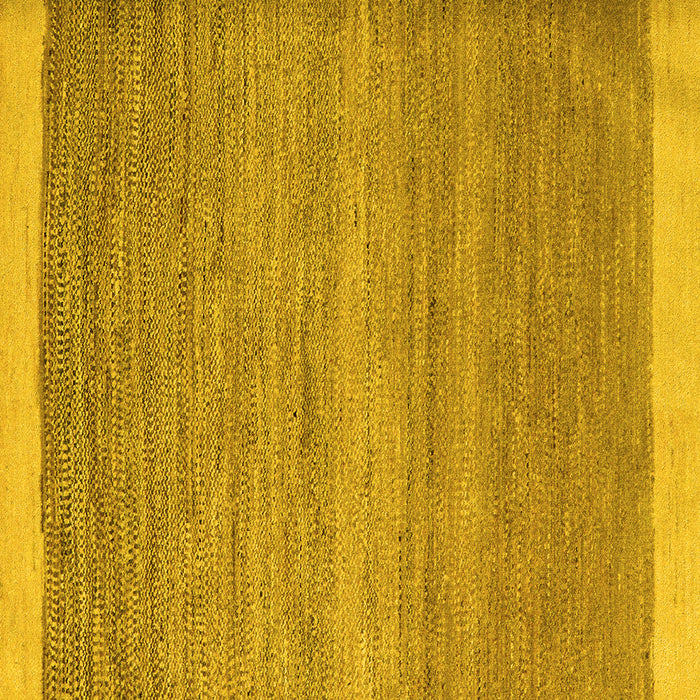 Square Abstract Yellow Modern Rug, abs5487yw