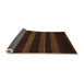 Sideview of Abstract Sangria Brown Modern Rug, abs5488