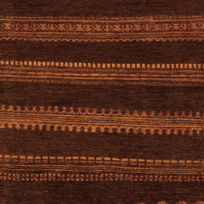 Machine Washable Abstract Orange Modern Area Rugs, wshabs5488org