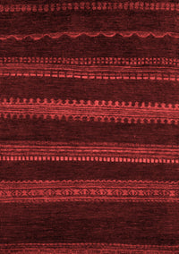 Abstract Red Modern Rug, abs5488red