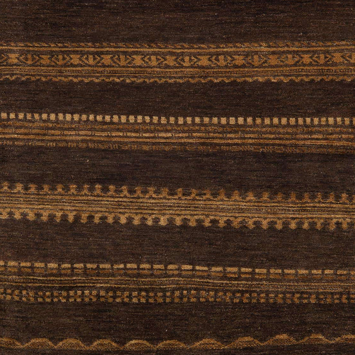 Machine Washable Abstract Sangria Brown Rug, wshabs5488