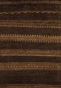 Abstract Brown Modern Rug, abs5488brn