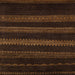 Square Abstract Sangria Brown Modern Rug, abs5488