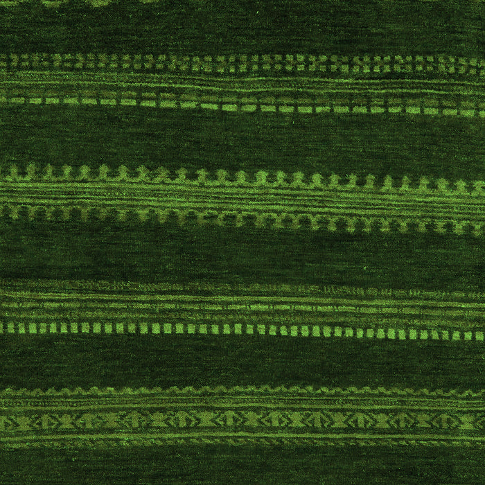 Machine Washable Abstract Green Modern Area Rugs, wshabs5488grn