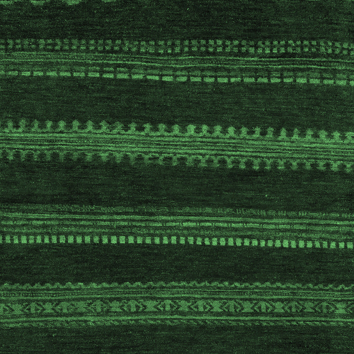 Machine Washable Abstract Emerald Green Modern Area Rugs, wshabs5488emgrn