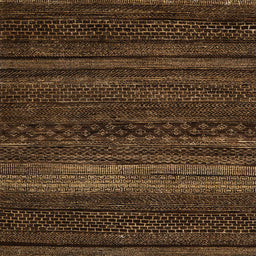 Square Abstract Sienna Brown Modern Rug, abs5489