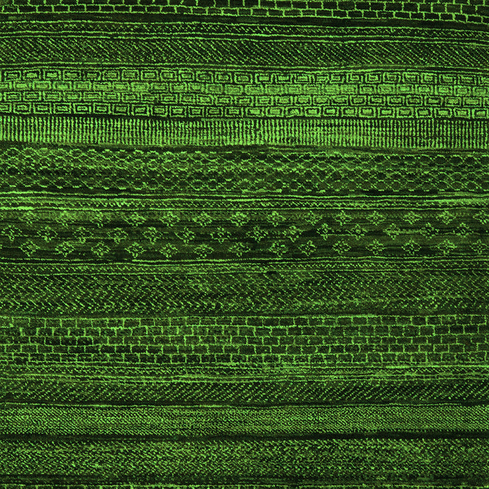Machine Washable Abstract Green Modern Area Rugs, wshabs5489grn