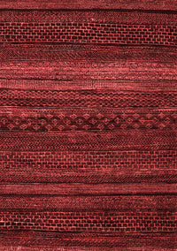 Abstract Red Modern Rug, abs5489red