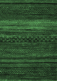 Abstract Emerald Green Modern Rug, abs5489emgrn