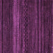 Square Machine Washable Abstract Purple Modern Area Rugs, wshabs5489pur