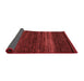 Abstract Red Modern Area Rugs