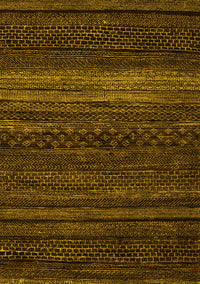 Abstract Yellow Modern Rug, abs5489yw