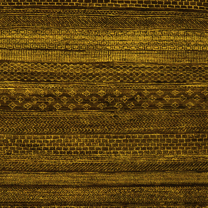 Abstract Yellow Modern Rug, abs5489yw