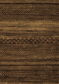 Abstract Brown Modern Rug, abs5489brn