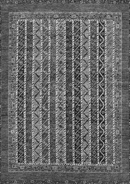 Abstract Gray Modern Rug, abs548gry