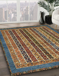 Abstract Bakers Brown Modern Rug, abs548