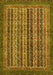 Machine Washable Abstract Yellow Modern Rug, wshabs548yw