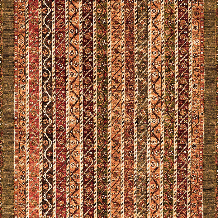 Machine Washable Abstract Orange Modern Area Rugs, wshabs548org
