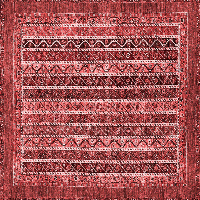 Machine Washable Abstract Red Modern Rug, wshabs548red