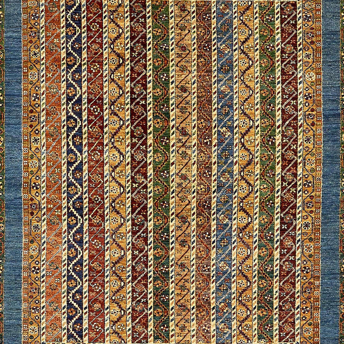 Machine Washable Abstract Bakers Brown Rug, wshabs548