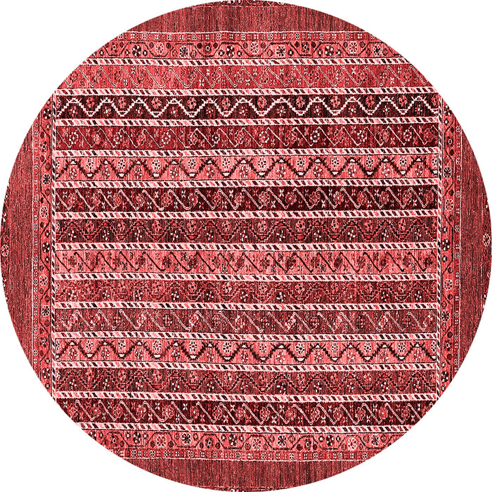 Machine Washable Abstract Red Modern Rug, wshabs548red