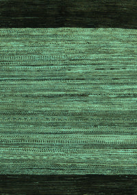 Abstract Turquoise Modern Rug, abs5490turq