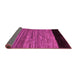 Sideview of Abstract Pink Modern Rug, abs5490pnk