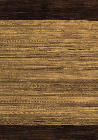 Abstract Brown Modern Rug, abs5490brn