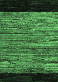 Abstract Emerald Green Modern Rug, abs5490emgrn