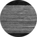 Round Machine Washable Abstract Gray Modern Rug, wshabs5490gry