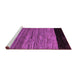 Sideview of Machine Washable Abstract Purple Modern Area Rugs, wshabs5490pur