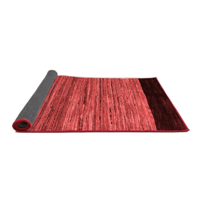 Abstract Red Modern Area Rugs