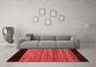 Modern Red Washable Rugs