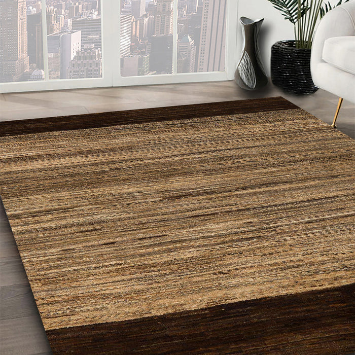 Machine Washable Abstract Night Red Rug in a Family Room, wshabs5490