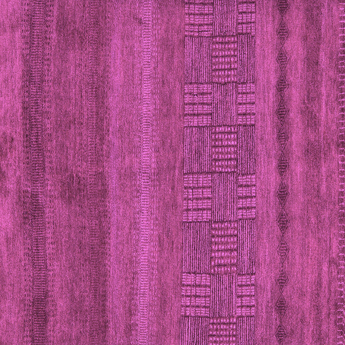 Square Machine Washable Abstract Purple Modern Area Rugs, wshabs5491pur