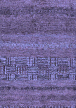 Abstract Blue Modern Rug, abs5491blu