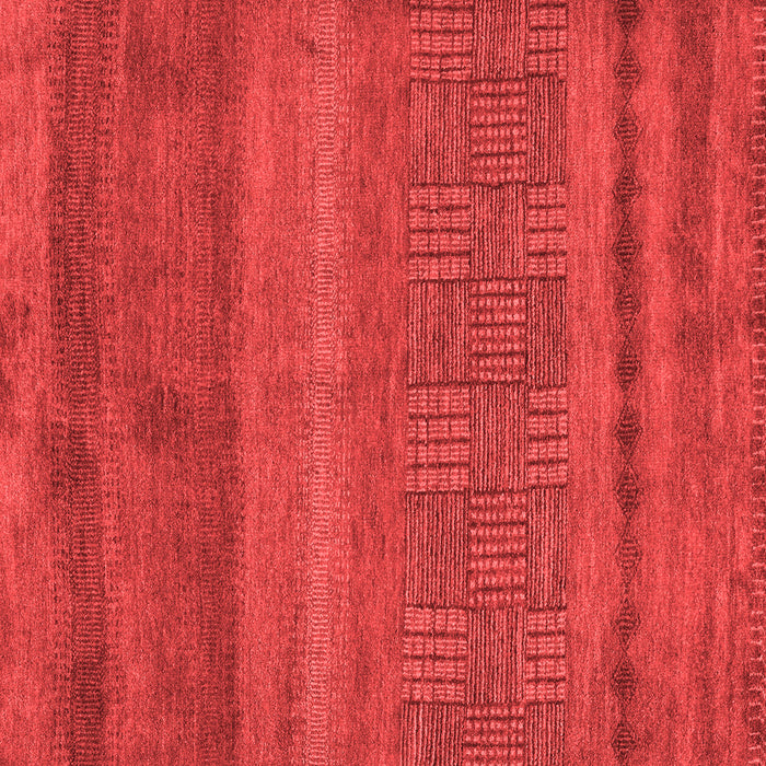 Machine Washable Abstract Red Modern Rug, wshabs5491red