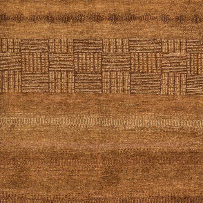 Abstract Neon Orange Modern Rug, abs5491