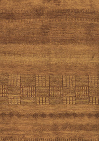 Abstract Brown Modern Rug, abs5491brn